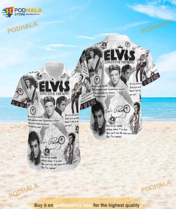 Elvis Presley Aloha Hawaiian Shirt