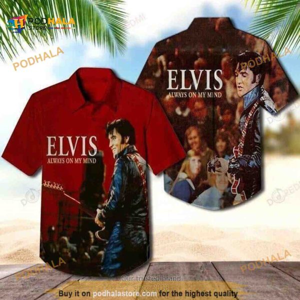 Elvis Presley Funny Hawaiian Shirt