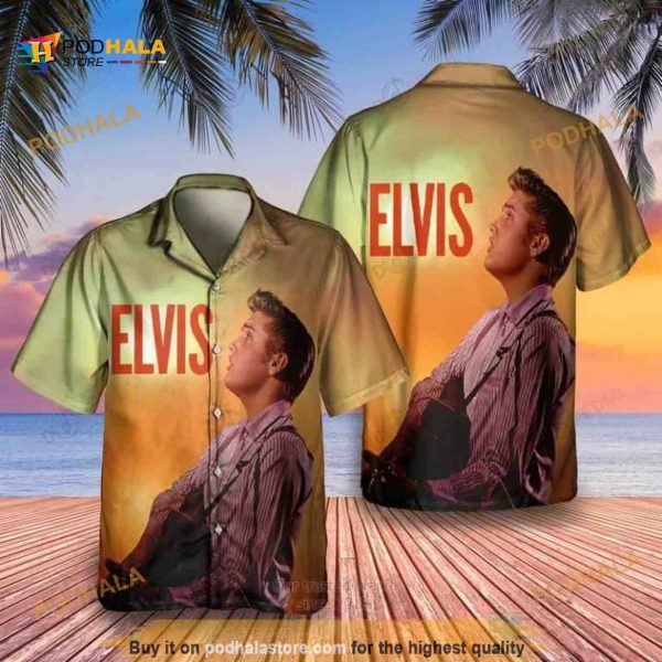 Elvis Presley Funny Hawaiian Shirt