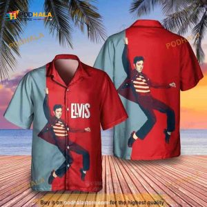 Elvis Presley Funny Hawaiian Shirt