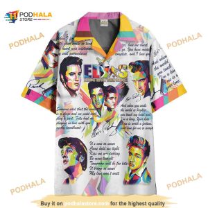 Elvis Presley Funny Hawaiian Shirt