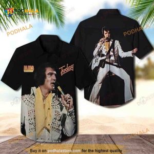 Elvis Presley Funny Hawaiian Shirt