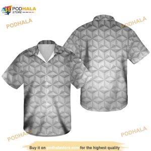 Epcot Icon Disney Parks Inspired Hawaiian Shirt