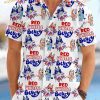 Father Day Red White And Blueydad Fireworks Hawaiian Shirt