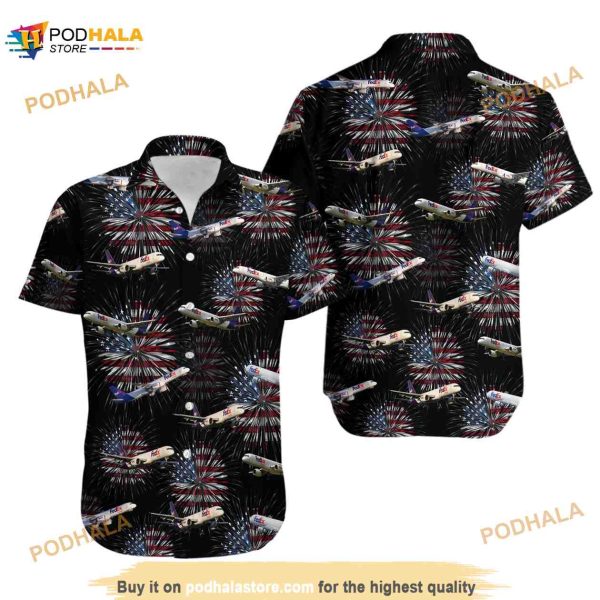 Fedex Boeing 757 American Proud Summer Hawaiian Shirt