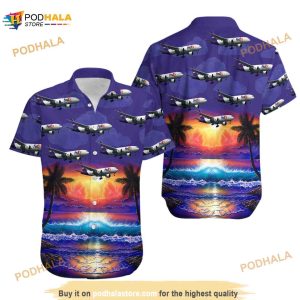 Fedex Express Boeing 777-f28 Summer Hawaiian Shirt