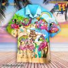 Flamingo On Beach Summer Hawaiian Shirt