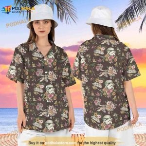 Floral Star Wars Hawaiian Shirt