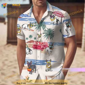 French Bulldog Hawaiian Shirt For Men Women