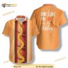 Funny Halloween Hot Dog Halloween Hawaiian Shirt