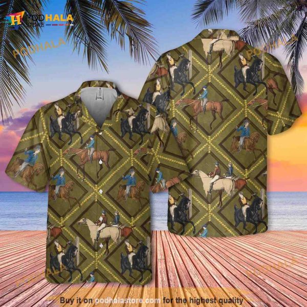 Funny Horse Hawaiian Shirt