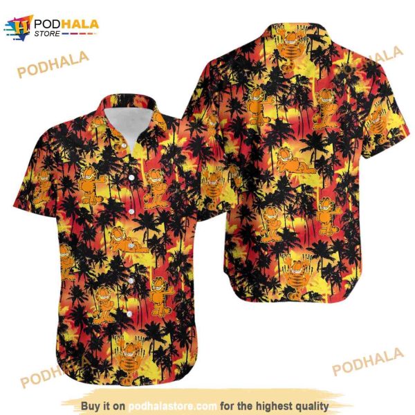 Garfield Hawaiian Shirt