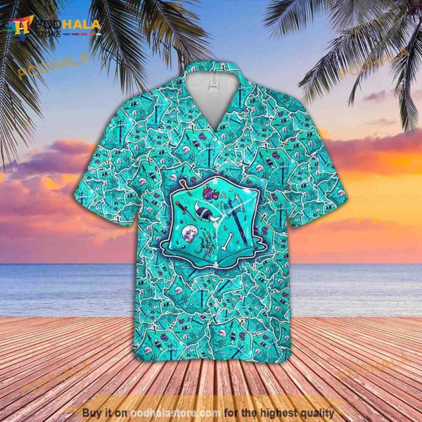 Gelatinous Cube Hawaiian Shirt