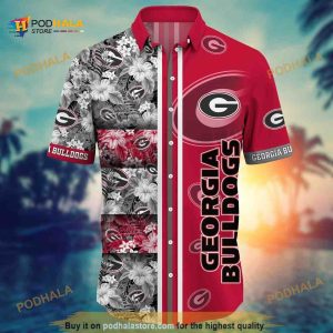 Georgia Bulldogs UGA Hawaiian Shirt