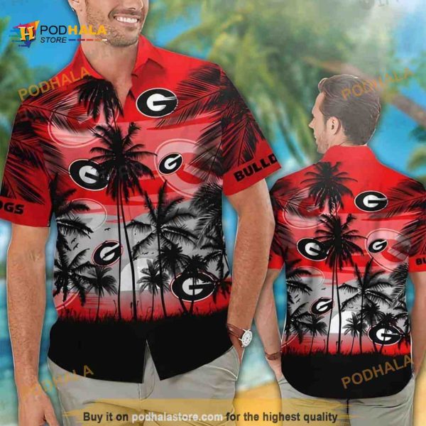 Georgia Bulldogs UGA Hawaiian Shirt