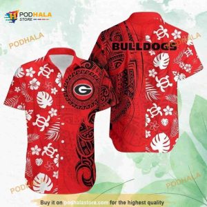 Georgia Bulldogs UGA Hawaiian Shirt