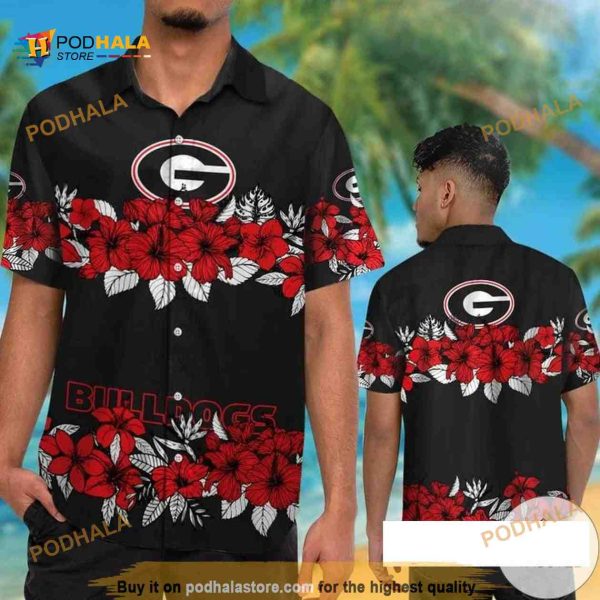 Georgia Bulldogs UGA Hawaiian Shirt