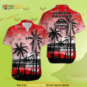 Georgia Bulldogs UGA Hawaiian Shirt