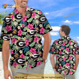 Georgia Bulldogs UGA Hawaiian Shirt