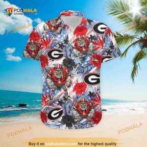 Georgia Bulldogs UGA Hawaiian Shirt