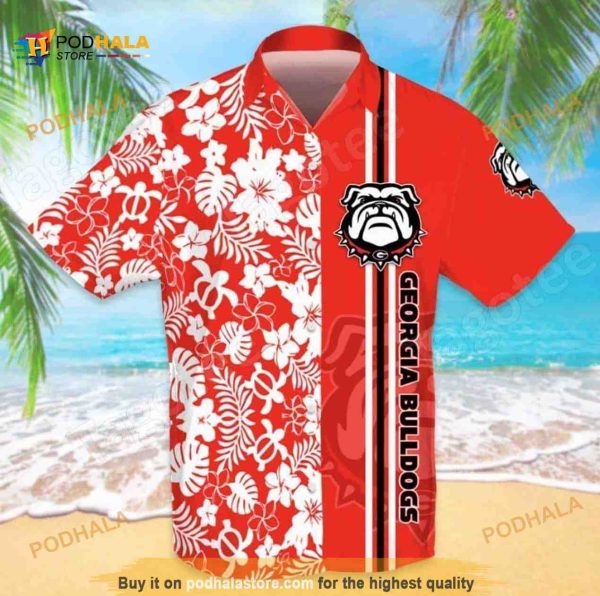 Georgia Bulldogs UGA Hawaiian Shirt