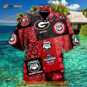 Georgia Bulldogs UGA Hawaiian Shirt