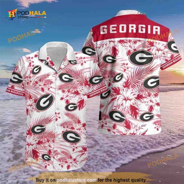 Georgia UGA Hawaiian Shirt