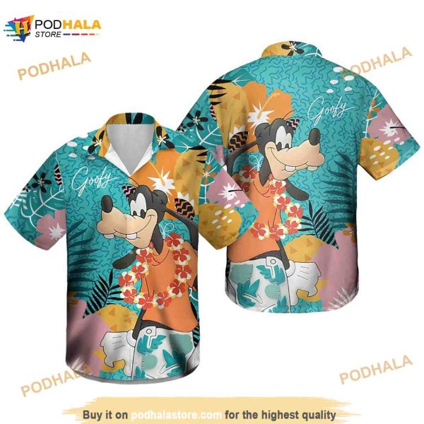 Goofy Summer Disney Hawaiian Shirt