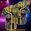 Green Bay Packers NFL Hawaiian Shirt Tropical Patterns Skull Punisher 3D Printed Gift