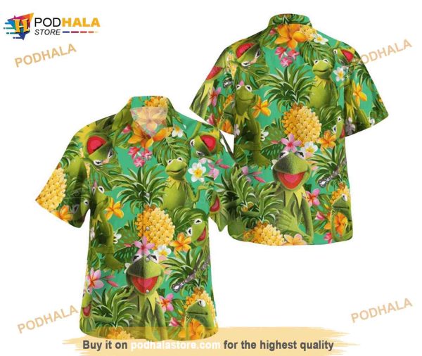 Green Mummpet Funny Hawaiian Shirt