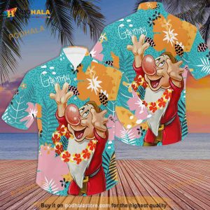 Grumpy 3D Funny Hawaiian Shirt