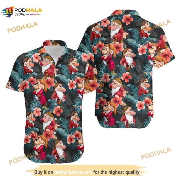 Grumpy Disney Funny Hawaiian Shirt