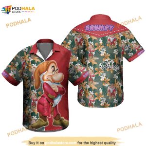 Grumpy Dwarf Funny Hawaiian Shirt