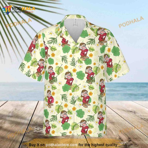 Grumpy Funny Hawaiian Shirt Grumpy Disney Aloha Shirt