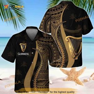 Guinness Beer Hawaiian Shirt