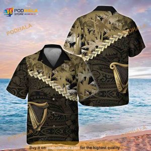 Guinness Beer Hawaiian Shirt