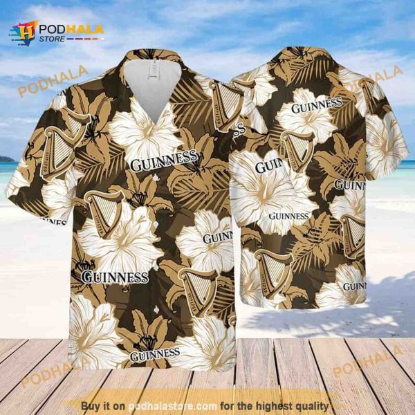 Guinness Beer Hawaiian Shirt