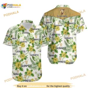 Guinness Draught Unisex Funny Hawaiian Shirt