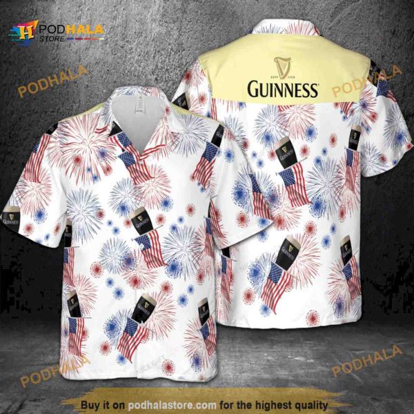 Guinness Hawaiian Shirt