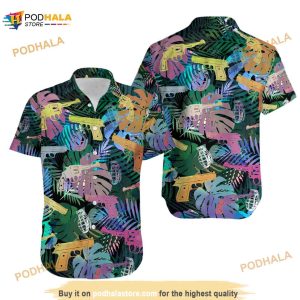 Gun Tropical Hawaiian Shirt