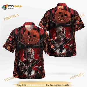 Halloween Horror Michael Myers Hawaiian Shirt