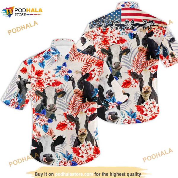 Hawaiian Shirt For Cow Lovers