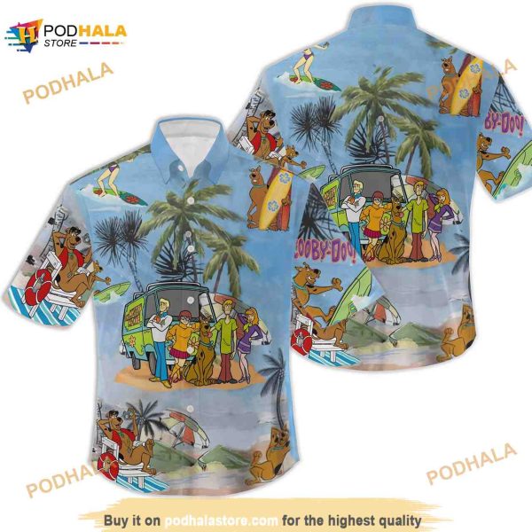 Hot Trend Scooby-doo Summer Time Hawaiian Shirt