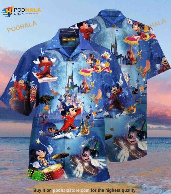 It’s Never Too Old For Magic Mickey Mouse Cartoon Funny Hawaiian Shirt