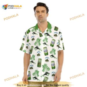 John Deere Busch Light Hawaiian Shirt