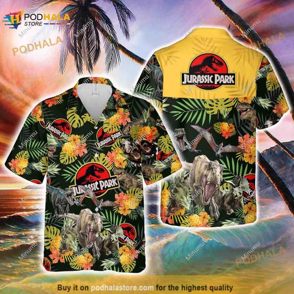 Jurassic Park Funny Hawaiian Shirt