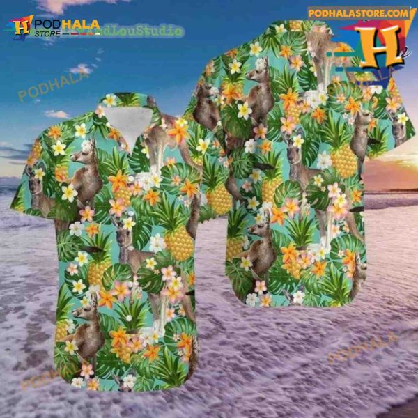 Kangaroo Hawaiian Shirt