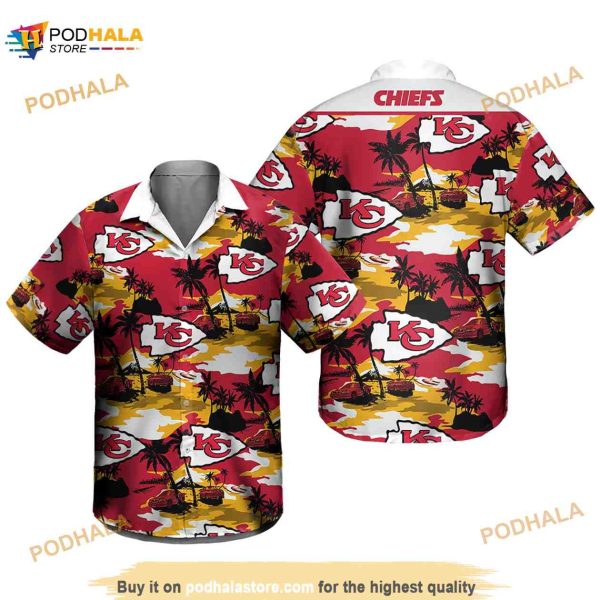 Kansas City Chiefs Men Football Funny Hawaiian Shirt For Fans