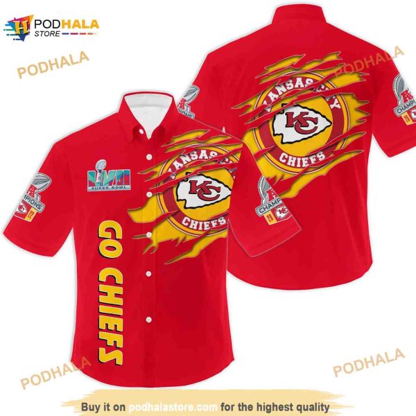 Kc Chiefs 2023 Hawaiian Shirt For Women Men