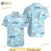 Keystone Light Hawaiian Beach Pattern Shirt